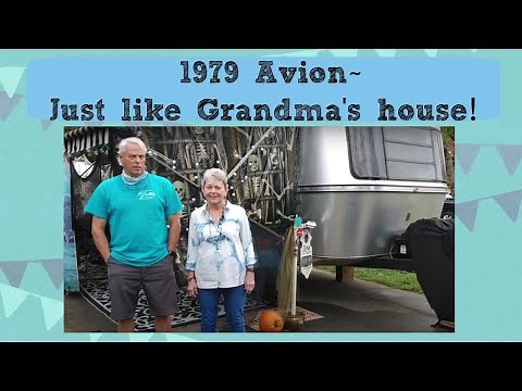 Tour a 1979 Avion Vintage Camper Trailer