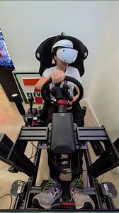 Breaking in my motion sim racing rig! What an absolute dream setup. While nothing will replace real wheel to wheel racing, this will help me learn new tracks so much quicker. I can also practice tandem from home. Full build breakdown coming soon on my YouTube channel. #msi #msigaming #simagic #kingston #sparco | Larry Chen Photo