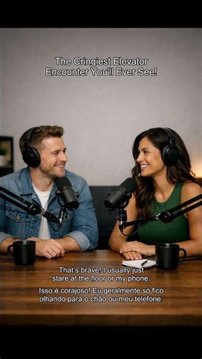 Awkward Elevator Encounters: Language Learning Edition