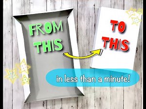 Resize a Shirt Box for Small Gifts in less than a MINUTE!