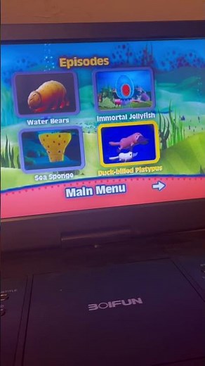 Octonauts creature encounters dvd menu 2015