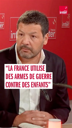 France is using weapons of war against children