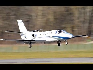 Short approach, Cessna 560 Citation Ultra HD