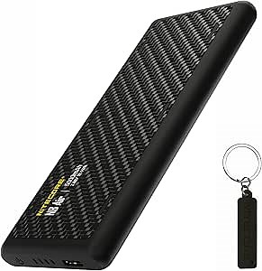 Nitecore NB Air 5000mAh Power Bank Waterproof Lightweight Competition-Grade Energy Bar Carbon Fiber Tag