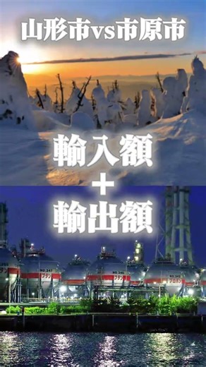 市原市vs山形市 #都市 #都市比較 #強さ比べ #市原市 #山形市