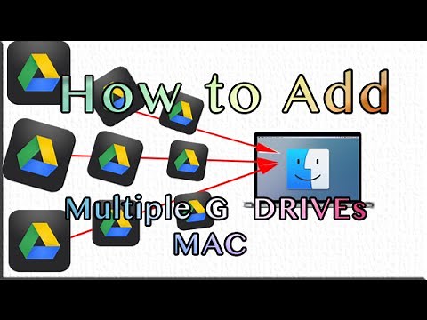 How To Add Multiple Google drives to Finder MAC
