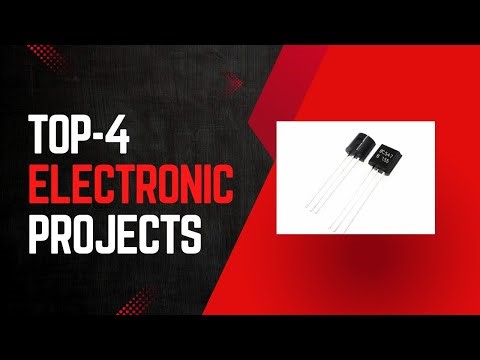 Top-4 electronic projects for beginners using BC 547 transistor