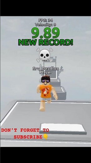 Roblox speedrun #timerunnersroblox