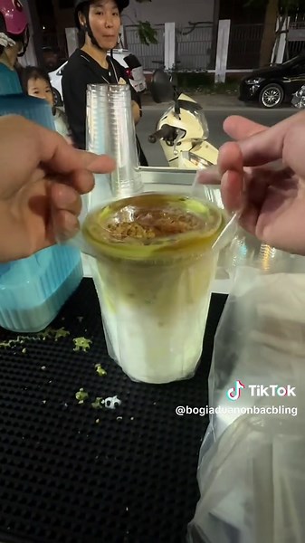 Cốc Bơ Già Dừa Non 1Lít đầu tiên của Bơ nhà Béo 🍾🥑#bogiaduanon #bacninh #bonhabeo #xuhuong #foryou