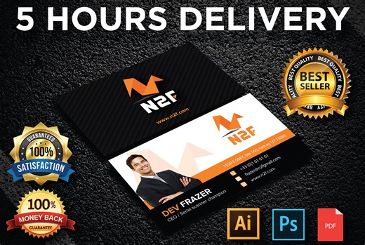 I will do professional business card design | Sikaty