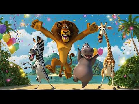 Madagascar 🦁 Coloring And Painting