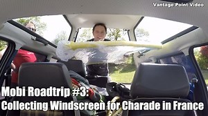 7.3K views · 37 reactions | After taking the Dublin to Cherbourg Ferry, we drove down into France to collect a windscreen for the Daihatsu Charade Project. This was the only one I could find in the northern hemisphere and I could save €140 on shipping to Ireland by collecting it. That detour on our eventual way to Brugge took us close to LeMans, so I'd booked a chalet for us near the legendary racetrack where we might get a chance to have a look around. | Vantage Point Video Garage | Facebook