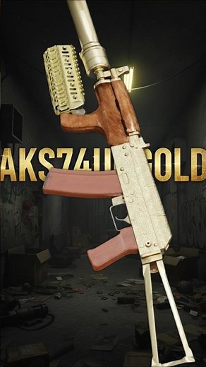 AKS-74U GOLD MOD
