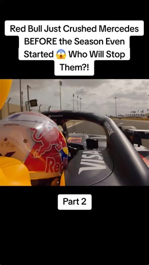 Red Bull Dominates Mercedes Before Season Starts
