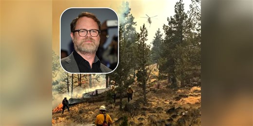 ‘The Office’ star Rainn Wilson evacuated from Oregon wildfire