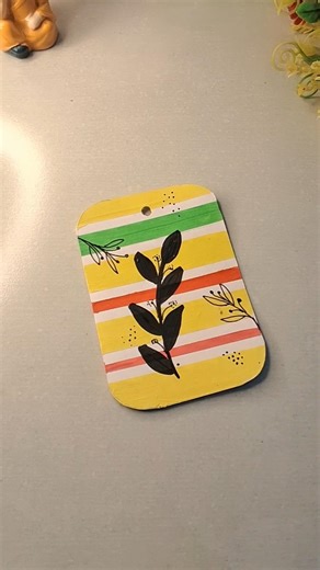 Beautiful Boho Art Bookmark😍🔖#shorts #painting #bookmark