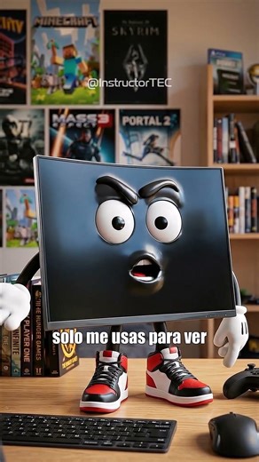 Tipos de monitores, cual utilizas? #crt #monitor #curvo #tactil #pantalla #computación #office