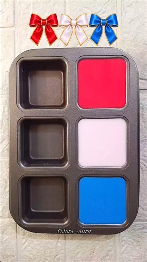 Pinkish Red, White & Azure Blue #colorscope #colormixingmagic #paintstudio #colors #colormixing