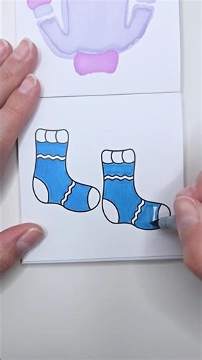 Guess the color: winter socks