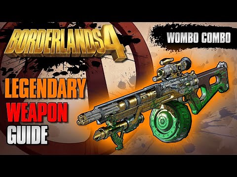 Vladof Minigun with AUTO ROCKETS! | Borderlands 4 Legendary Weapon Guide | WOMBO COMBO