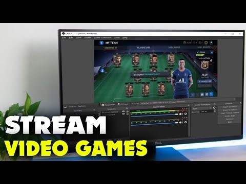 How to stream video games through restream