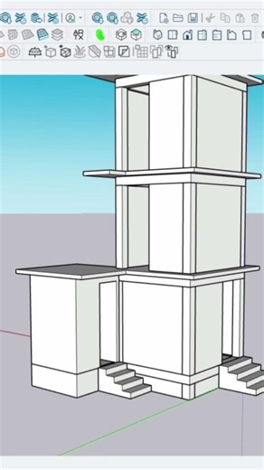 Ep - 01 Labour Room Over The OHT DESIGN IN SketchUp #architecture #trending