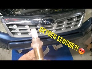 Subaru 2.5L FAULTY OXYGEN SENSOR! HOW TO!
