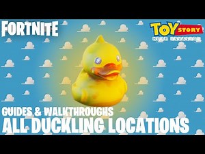 All Duckling Locations | Toy Story: Home Invasion | Fortnite