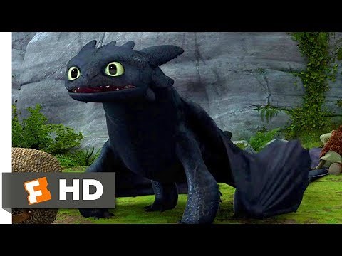 How to Train Your Dragon (2010) - A New Tail Scene (3/10) | Movieclips