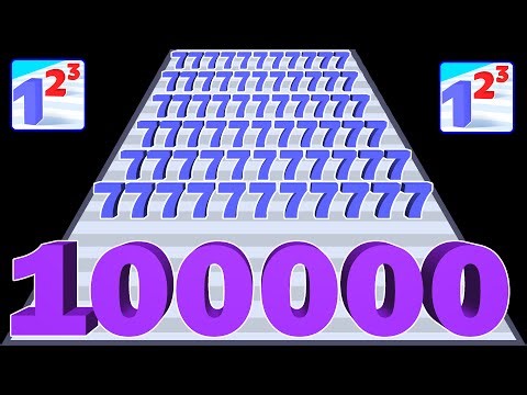 Extreme Number Run! Number Master 3D New Levels