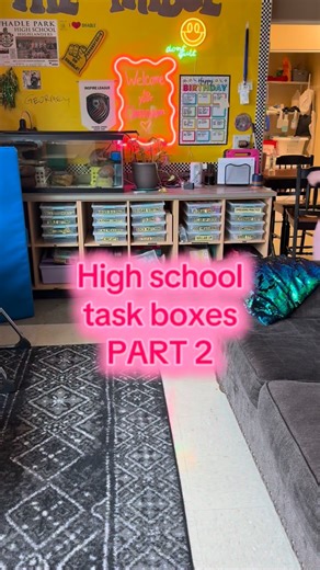 DARBY | HIGH SCHOOL SPECIAL EDUCATION TEACHER | Part 2 of Task Boxes! 💰 Coin sorting identifying coins AND their value. Yes I use real coins! 💐 Floral shop, building bouquets from... | Instagram