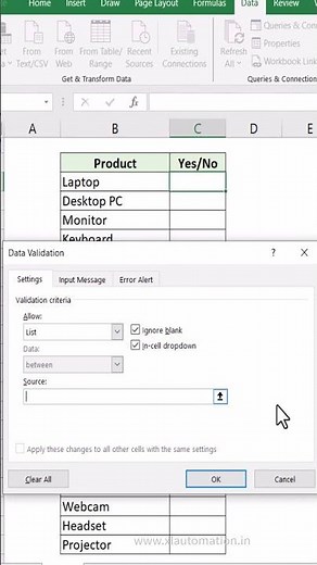 Stop Typing Yes/No — Use This Excel Trick #excel #excelforbeginners #exceltutorial #excelcourse