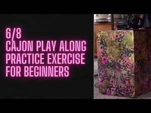 How to play cajon; practice play along