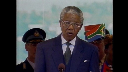 May 10, 1994: Nelson Mandela inaugurated