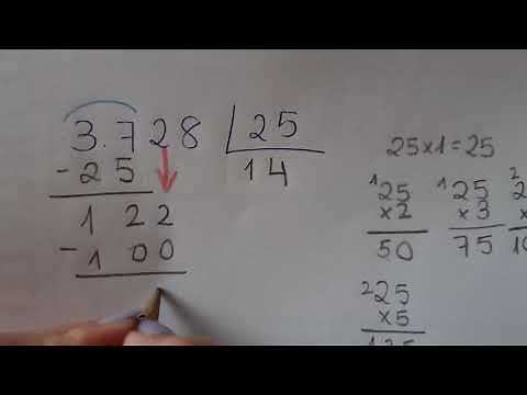 división por dos cifras restando - método tradicional