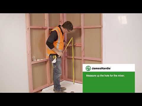 Hardie™ Glaze Lining - Wet Area Installation | James Hardie
