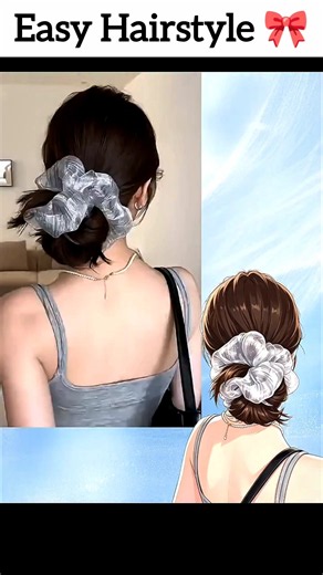 Easy Low Bun Hairstyle Tutorial 🎀 | Elegant & Quick Updo for Long Hair#UpdoHairstyle #EasyHairstyles