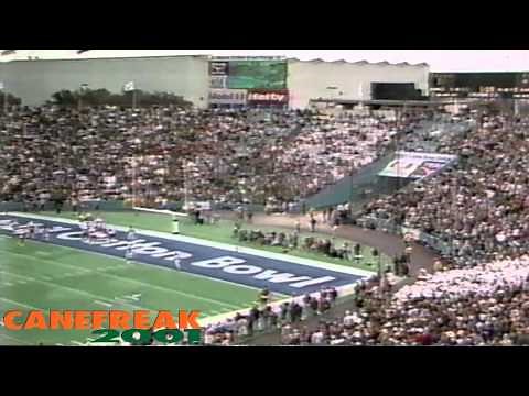 1991 Cotton Bowl - Miami Hurricanes vs Texas Longhorns Highlights