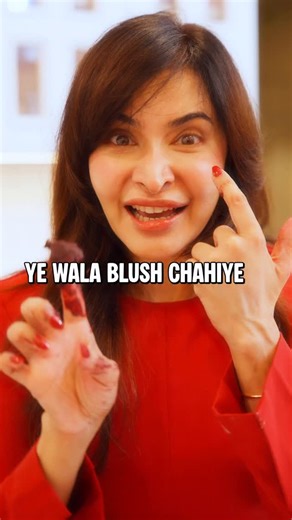 Shilpa Arora on Instagram: "Ditch the powder blush. Swipe on this beetroot cream for that clean-girl glow 🌸✨"