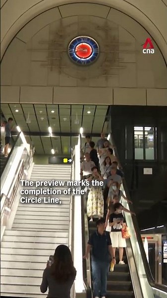New Circle Line stations open for public preview