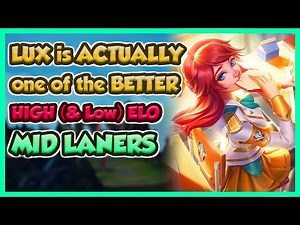 LUX MID ACTUALLY feels good for once... here's how to play her! | Masters Lux | Erick Dota