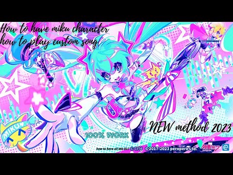 How to unlock miku character , play custom song , and have DLC in [ Muse Dash ] | NEW method 2023