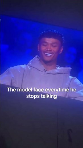 guy makes model face everytime he stops talking😂😭💀 #meme #funny
