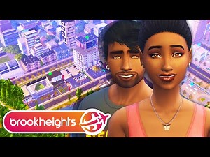 EXPLORING THE CITY🌃 // BROOKHEIGHTS OPEN WORLD GAMEPLAY #3 | THE SIMS 4