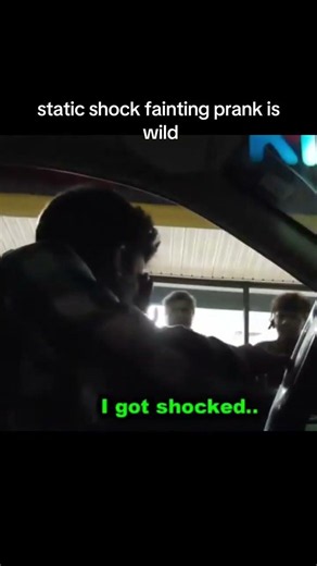 Static Shock Makes Customer FAINT at the Drive Thru 😭⚡