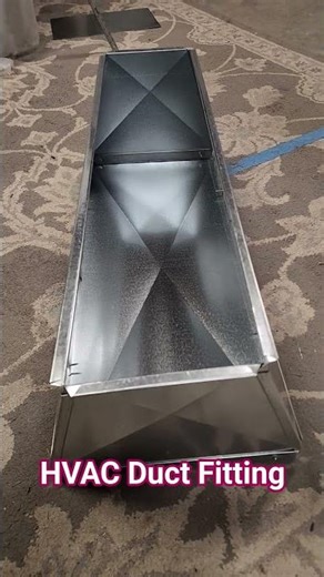 HVAC Duct Fitting. #hvac #hvactraining