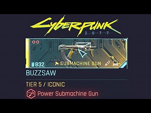 HOW TO GET BUZZSAW ICONIC SUBMACHINE GUN IN CYBERPUNK 2077: PHANTOM LIBERTY WALKTHROUGH [4K 60FPS]