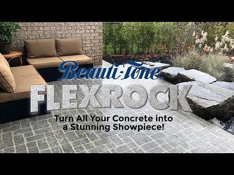 Beauti-Tone® FlexRock® Decorative Concrete Resurfacing Kit – How-To