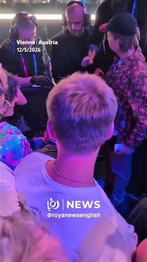 Eurovision security drags pro-Palestinian protester