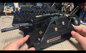 G.I.JOE特种部队 蛇方载具 黑豹坦克 超级大熨斗 1994